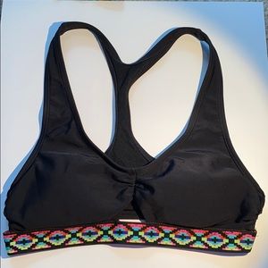 XS SPORT BIKINI TOP BLACK